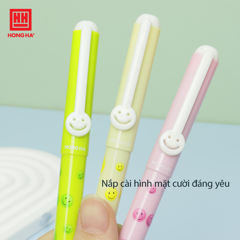 Bút máy nét trơn Hồng Hà Smile 2274