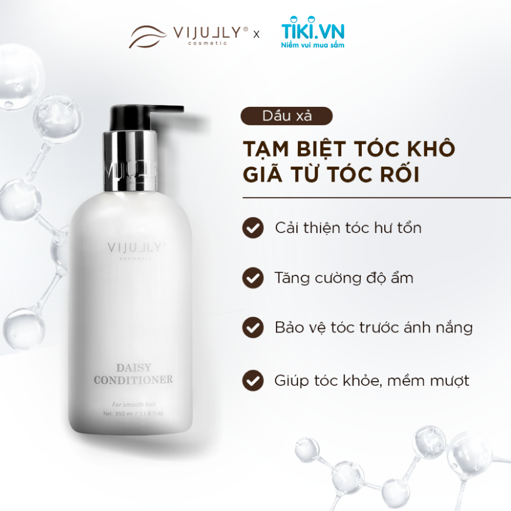 [COMBO 3 BỘ SP] Bộ sản phẩm: Dầu Gội Bưởi , Kem Xả Dừa và Tinh dầu bưởi VIJULLY Cao Cấp