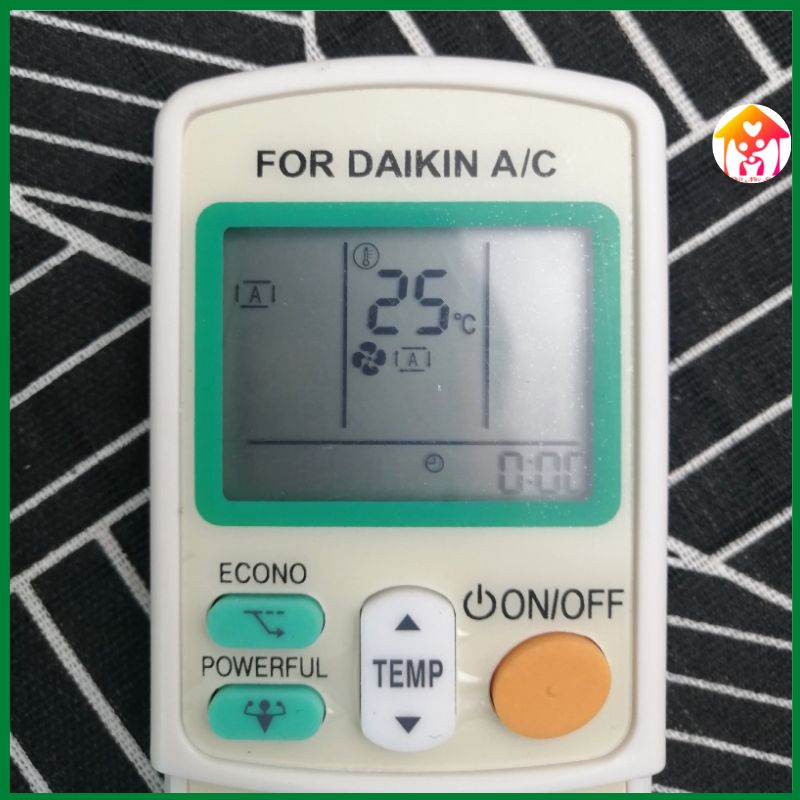 Điều Khiển Điều Hòa ĐAIKIN Inverter ECONO 2 Chiều-Remote Máy Lạnh DAIKIN