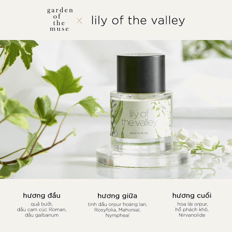 Nước Hoa Garden Of The Muse Lily Of The Valley 50ml
