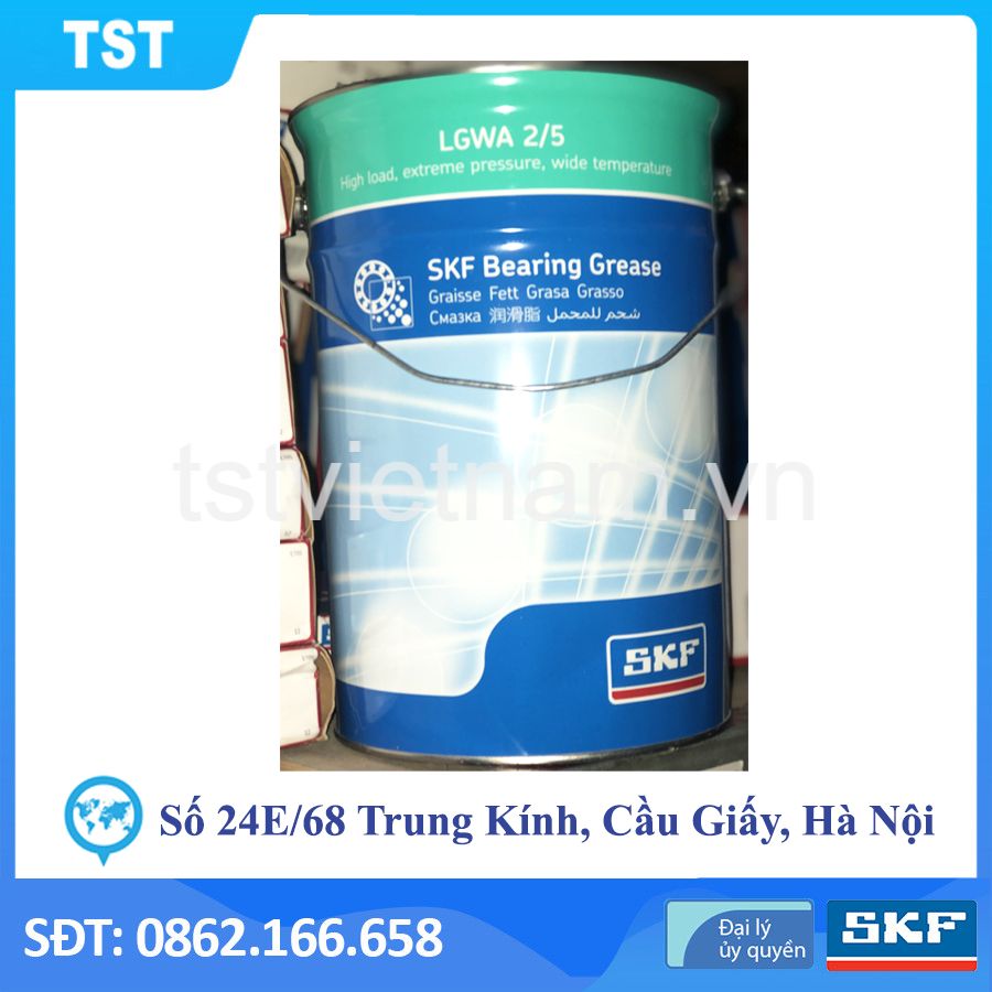 Mỡ bôi trơn SKF  LGWA 2/5 (MỠ BÒ CHÍNH HÃNG SKF 100%)