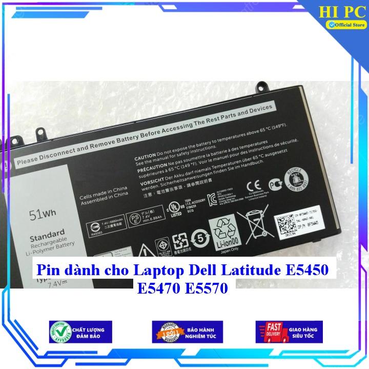 Pin dành cho Laptop Dell Latitude E5450 E5470 E5570 - Hàng Nhập Khẩu