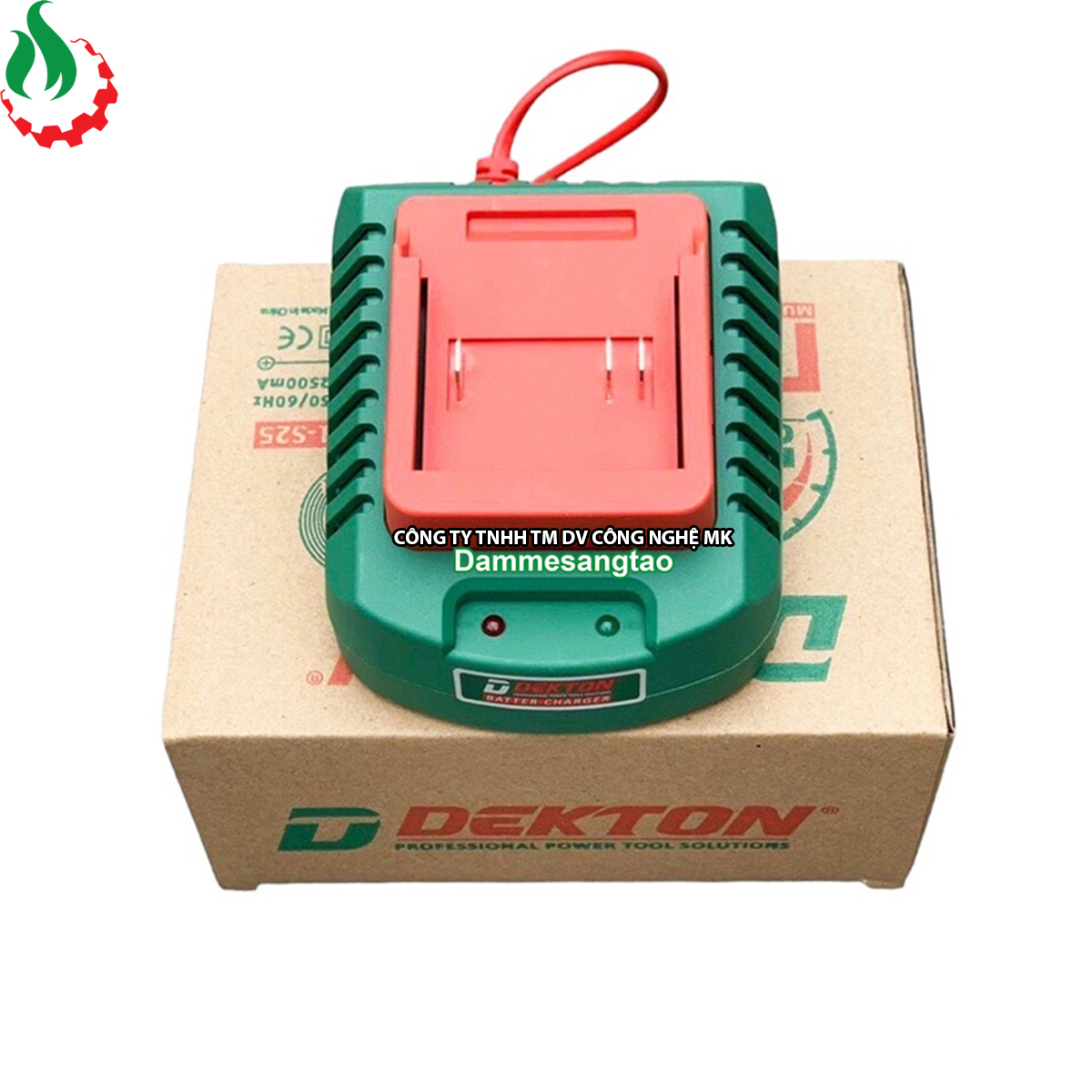 Sạc pin Dekton 21V M21-S25 chân pin Makita
