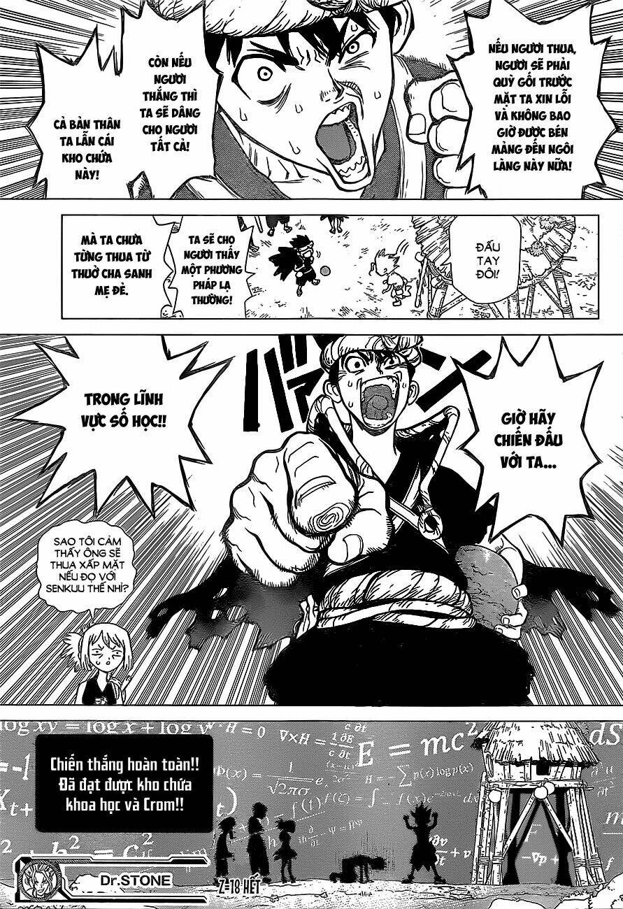 dr.stone - hồi sinh thế giới chapter 18 19
