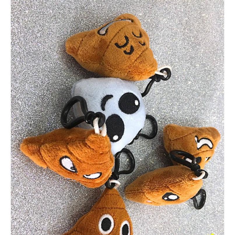 Móc khóa nhồi bông hình shit-Móc khóa hình cục cứt dễ thương