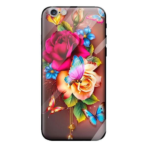 Ốp lưng kính cường lực cho iPhone 6s nền 202 - Hàng chính hãng