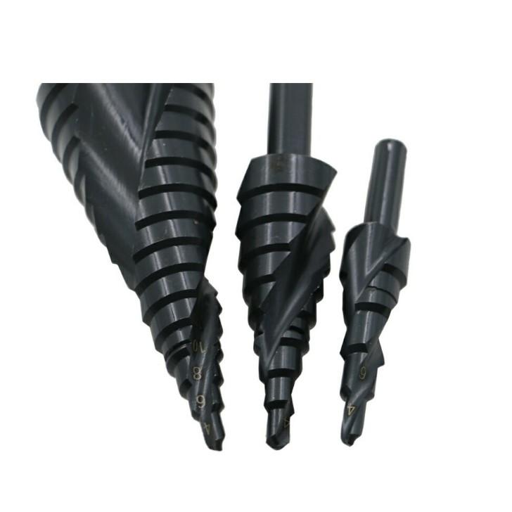 Bộ 3 mũi khoan tháp HSS ALTiN
