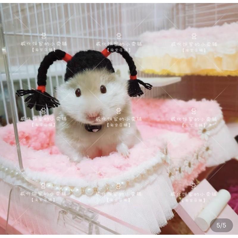 Nón mũ hamster tóc giả 2