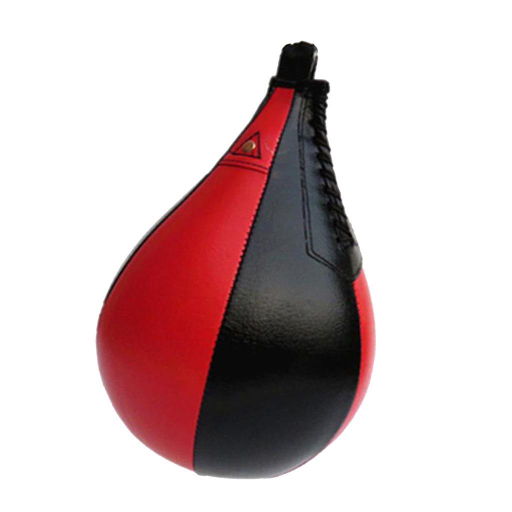 2x Ball Training Punching Bag Boxing MMA Pear Shaped Exercise Ball .