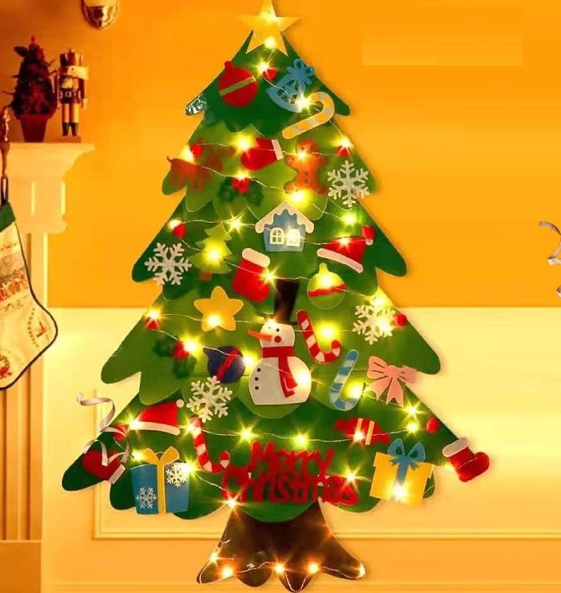Cây thông vải, cây noel giáng sinh cute xinh xắn