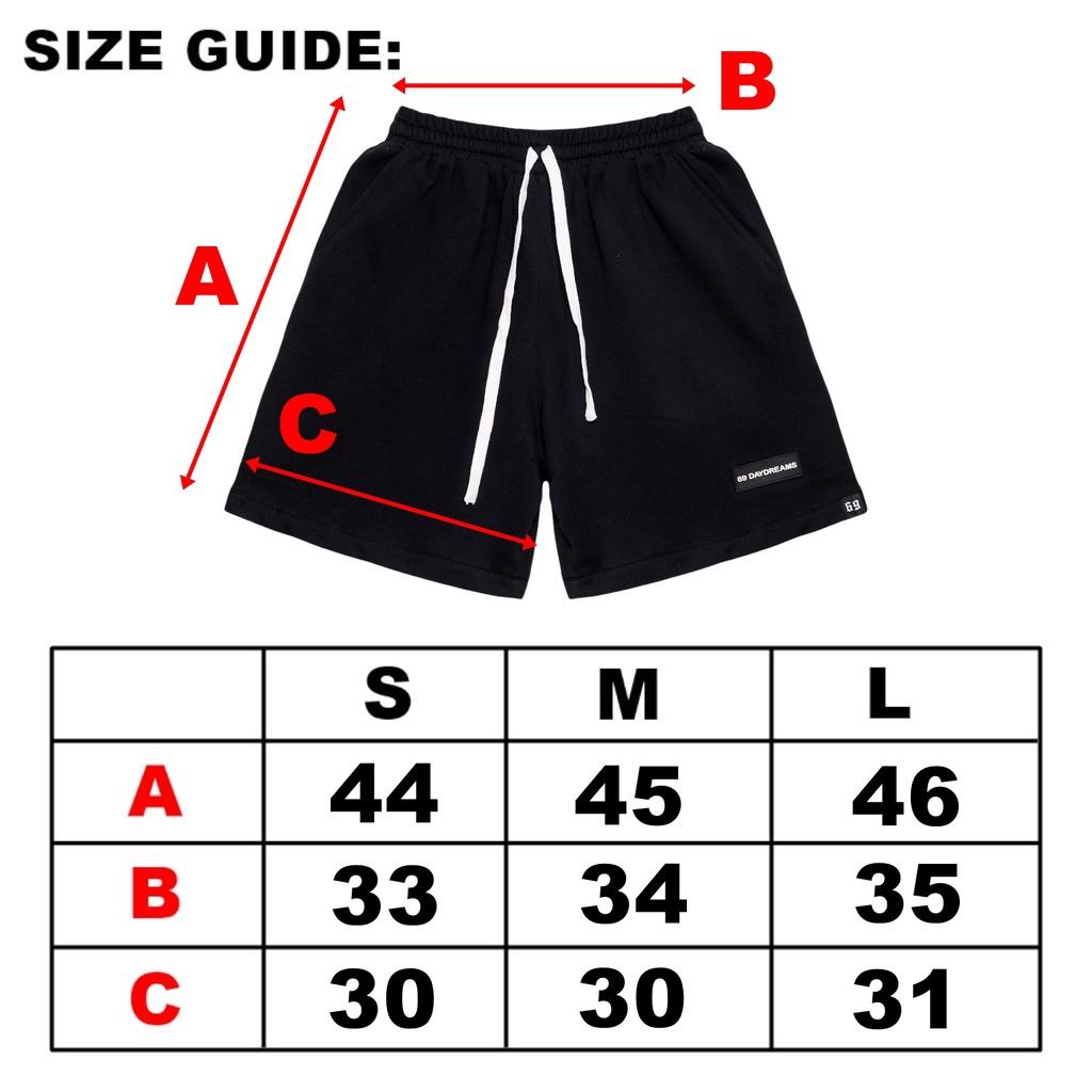 69 DAYDREAMS - Quần Tây Ngắn ADAM SHORTS - BLACK