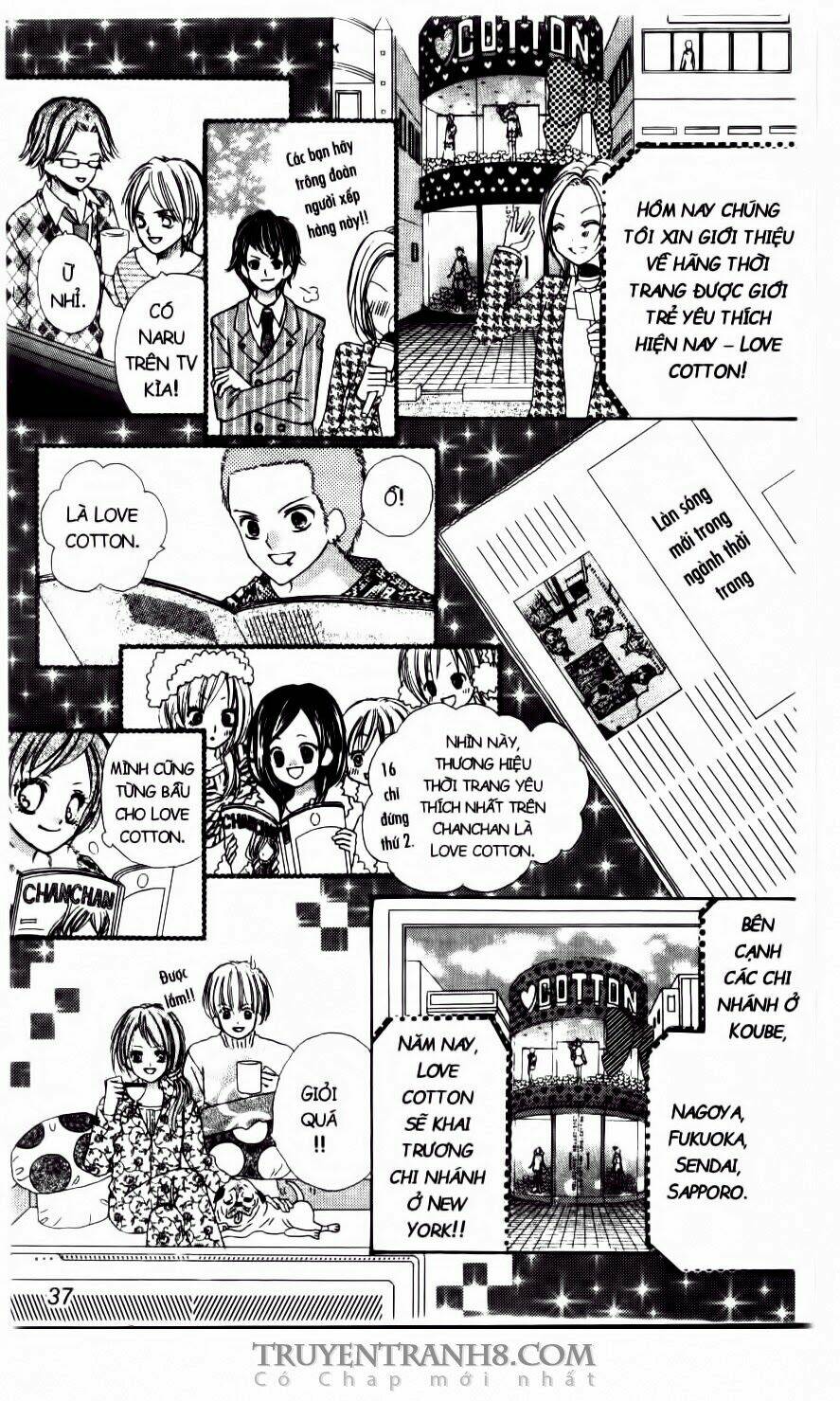tiệm thời trang, love cotton chapter 33 5