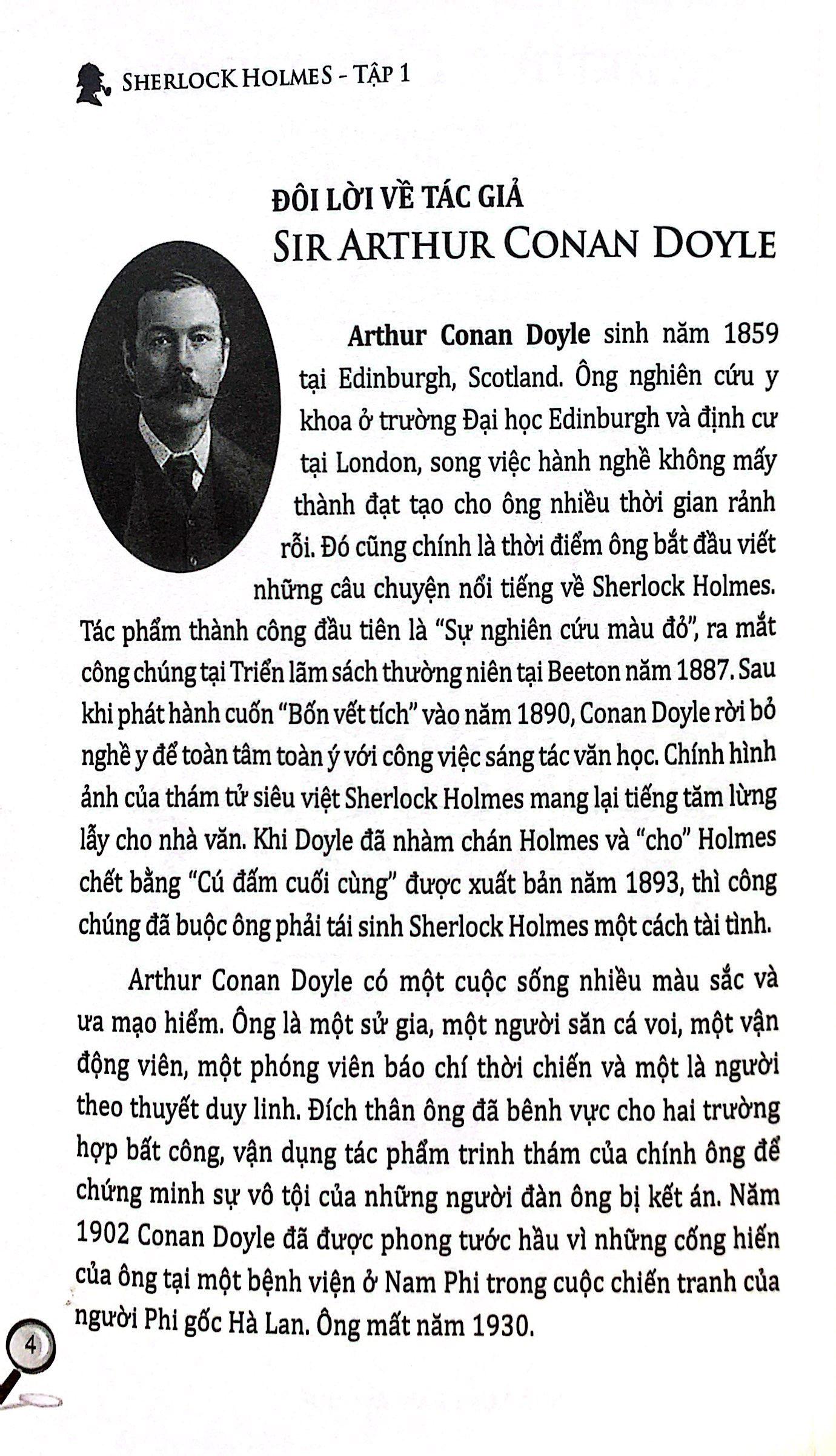 Sherlock Holmes Toàn Tập - Tập 1