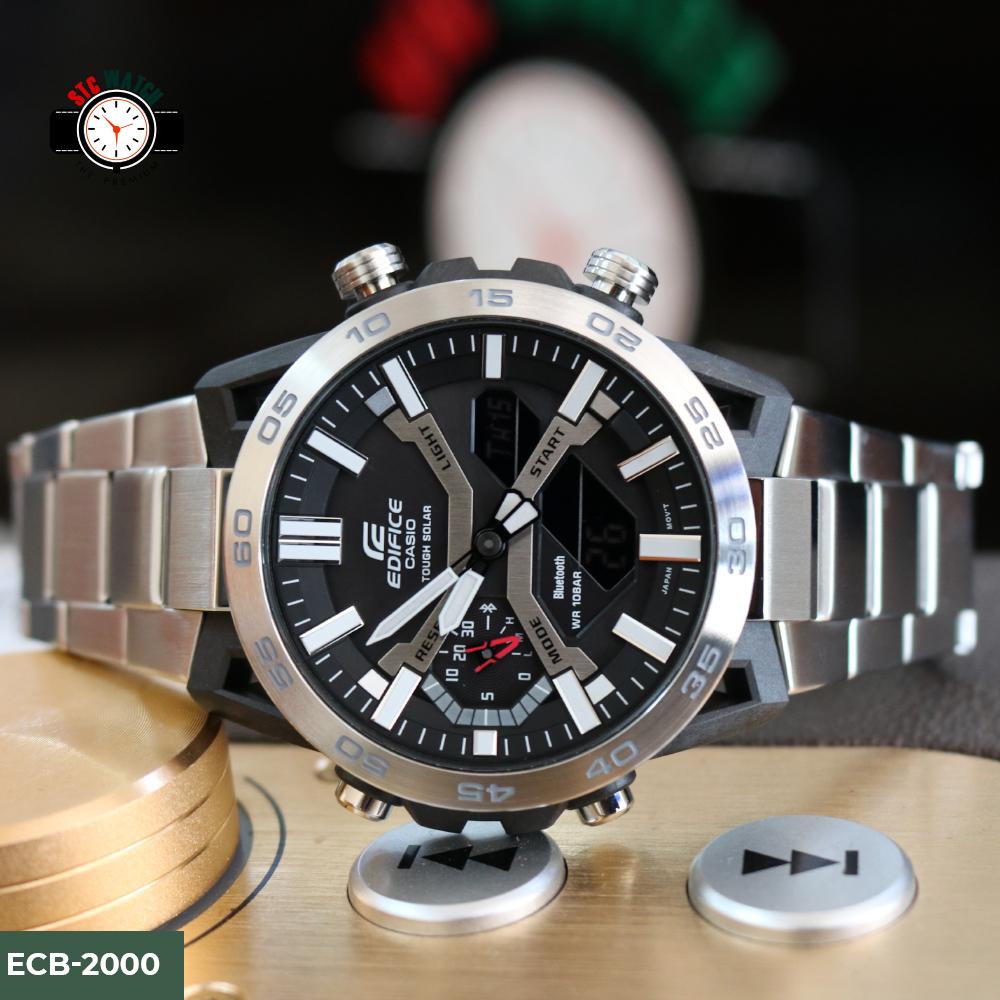 Đồng Hồ Nam Dây Thép Edifice ECB-2000D-1ADF | ECB-2000D-1A