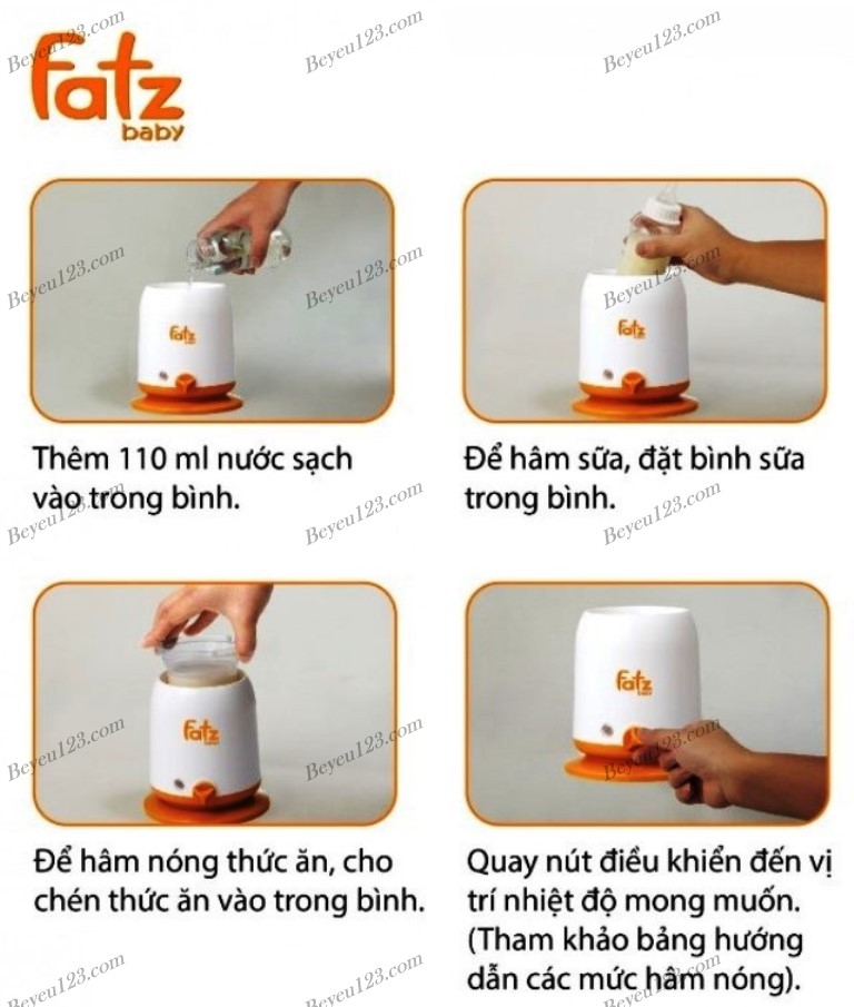 Máy hâm sữa Fatzbaby Mono 2 FB3002SL