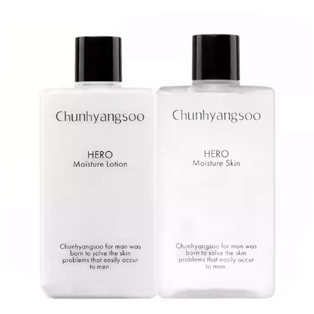 Nước hoa hồng - sữa dưỡng cho nam dành cho da khô, da nhạy cảm Chunhyangsoo Hero Moisture Skin Hàn Quốc 330ml