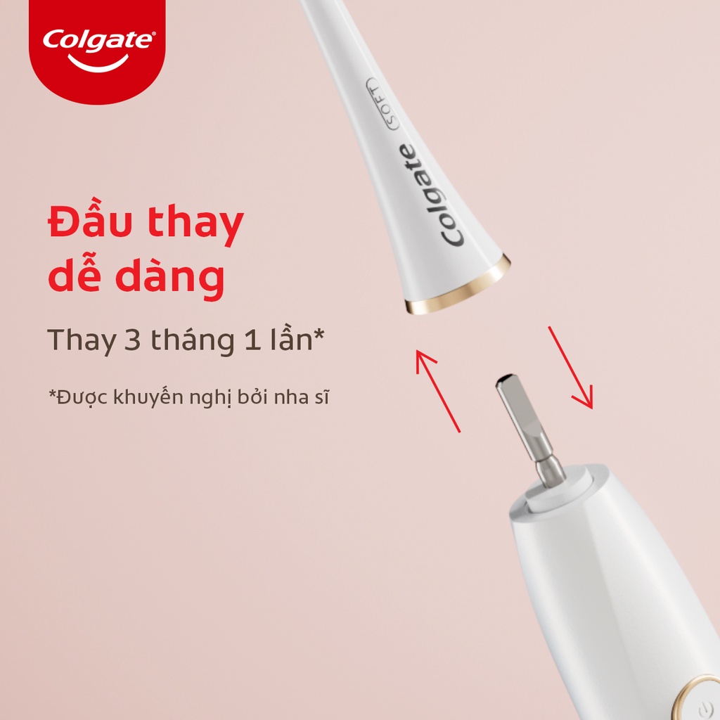 Đầu thay Bàn chải điện Colgate MỚI - Chăm sóc nướu tối ưu