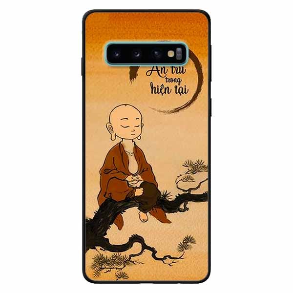 Ốp lưng in cho Samsung S10 Plus Mẫu An Trú Trong Hiện Tại
