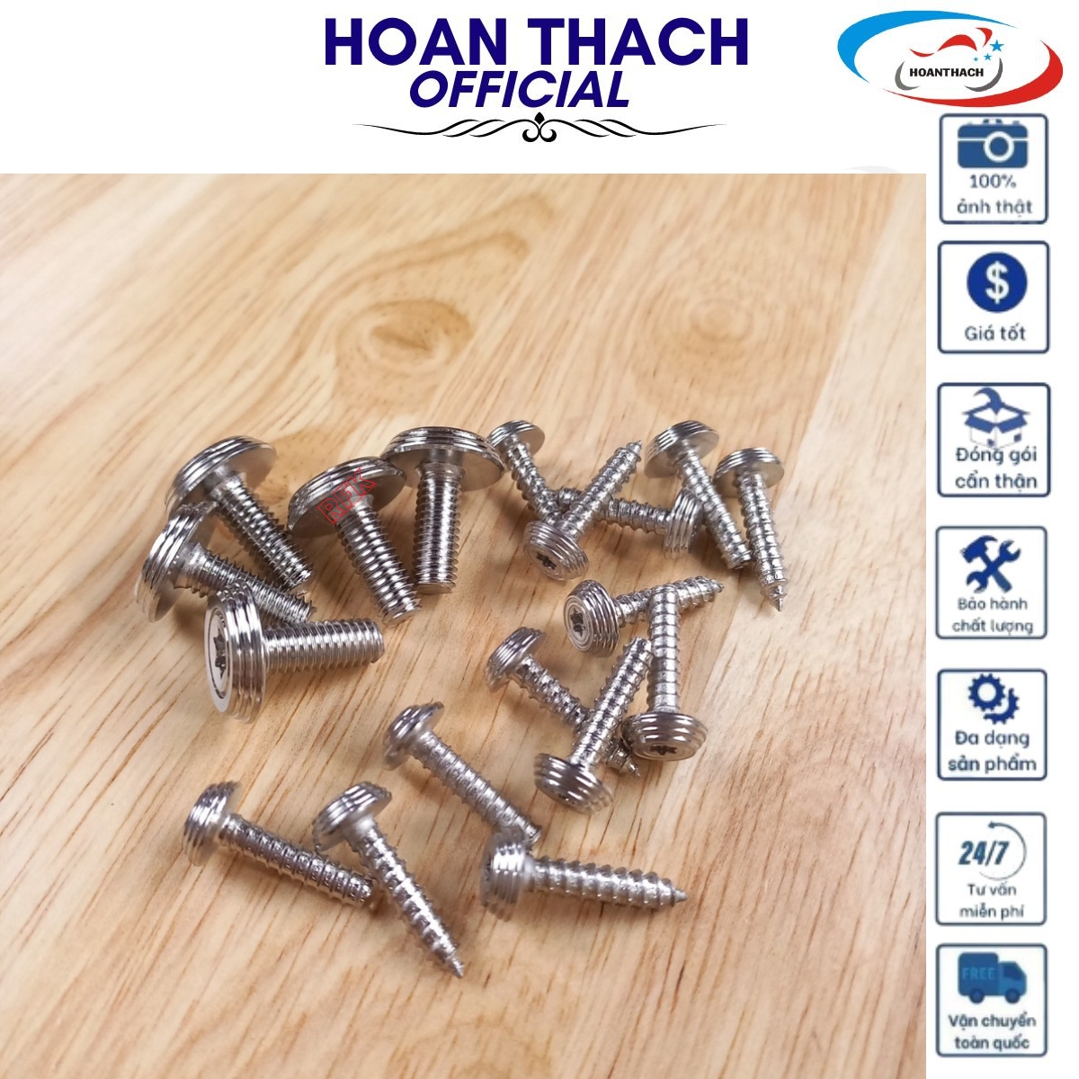 Bộ ốc áo mẫu thái Inox 304 cho xe máy Air Blade 2016 ( 18 con ), HOANTHACH SP017375