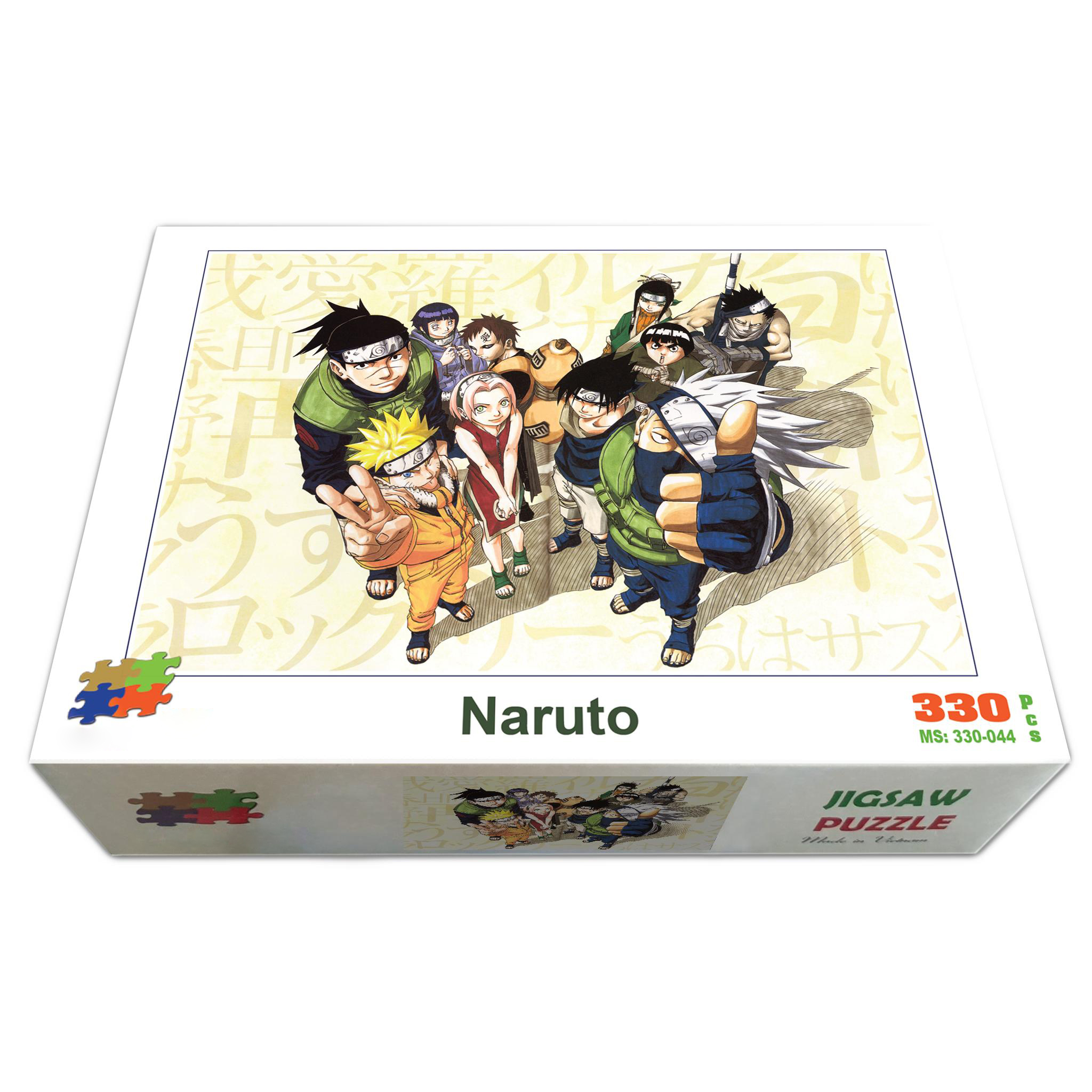 Bộ tranh xếp hình jigsaw puzzle cao cấp 330 mảnh – Naruto