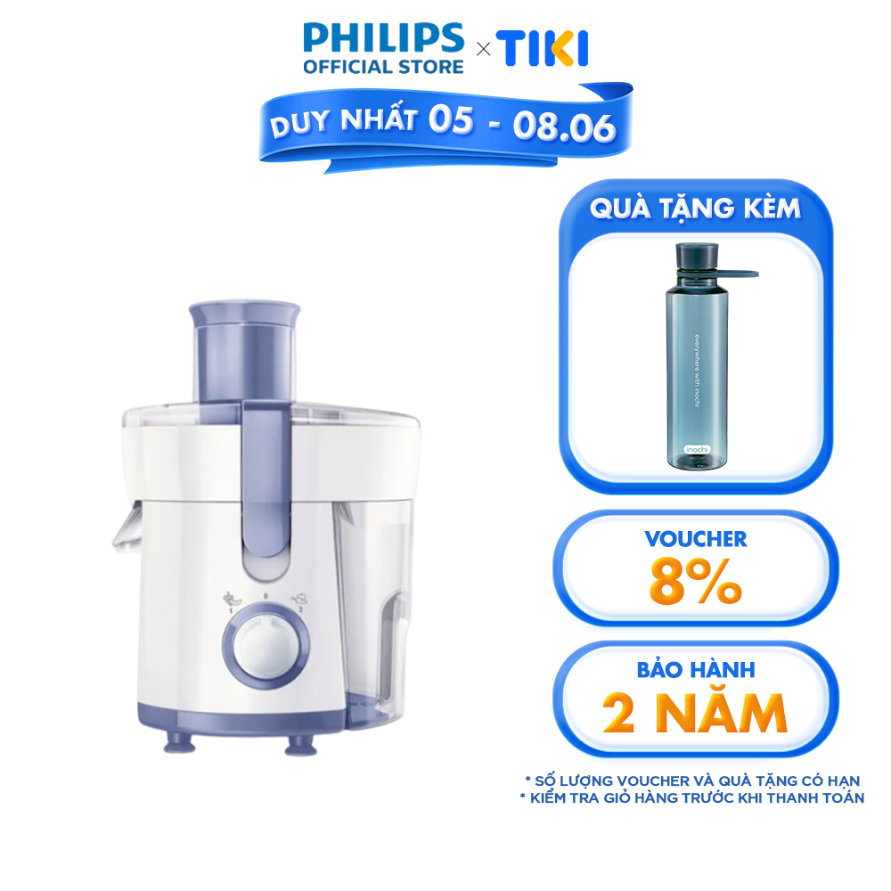 Máy ép trái cây PHILIPS HR1811 - Hàng Chính Hãng