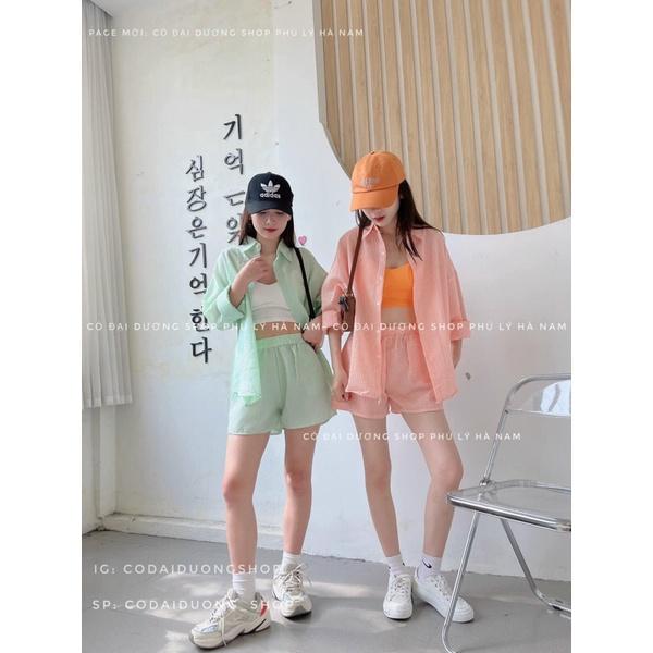 set 3 chi tiết kẻ sọc 1161