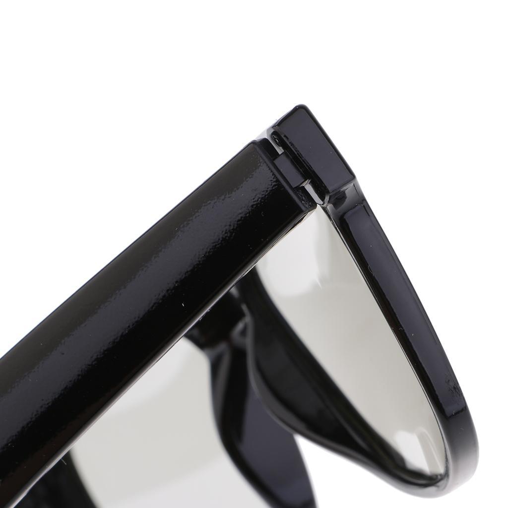 2xPassive 3D Glasses for Panasonic, Toshiba, & more Passive 3D TVs black