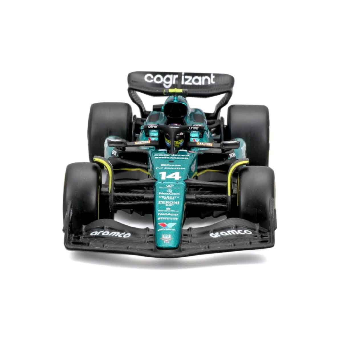 Đồ Chơi Xe Đua F1 1:43 Aston Martin Aramco Cog Team AMR23 (2023) MAISTO 14/18-38090