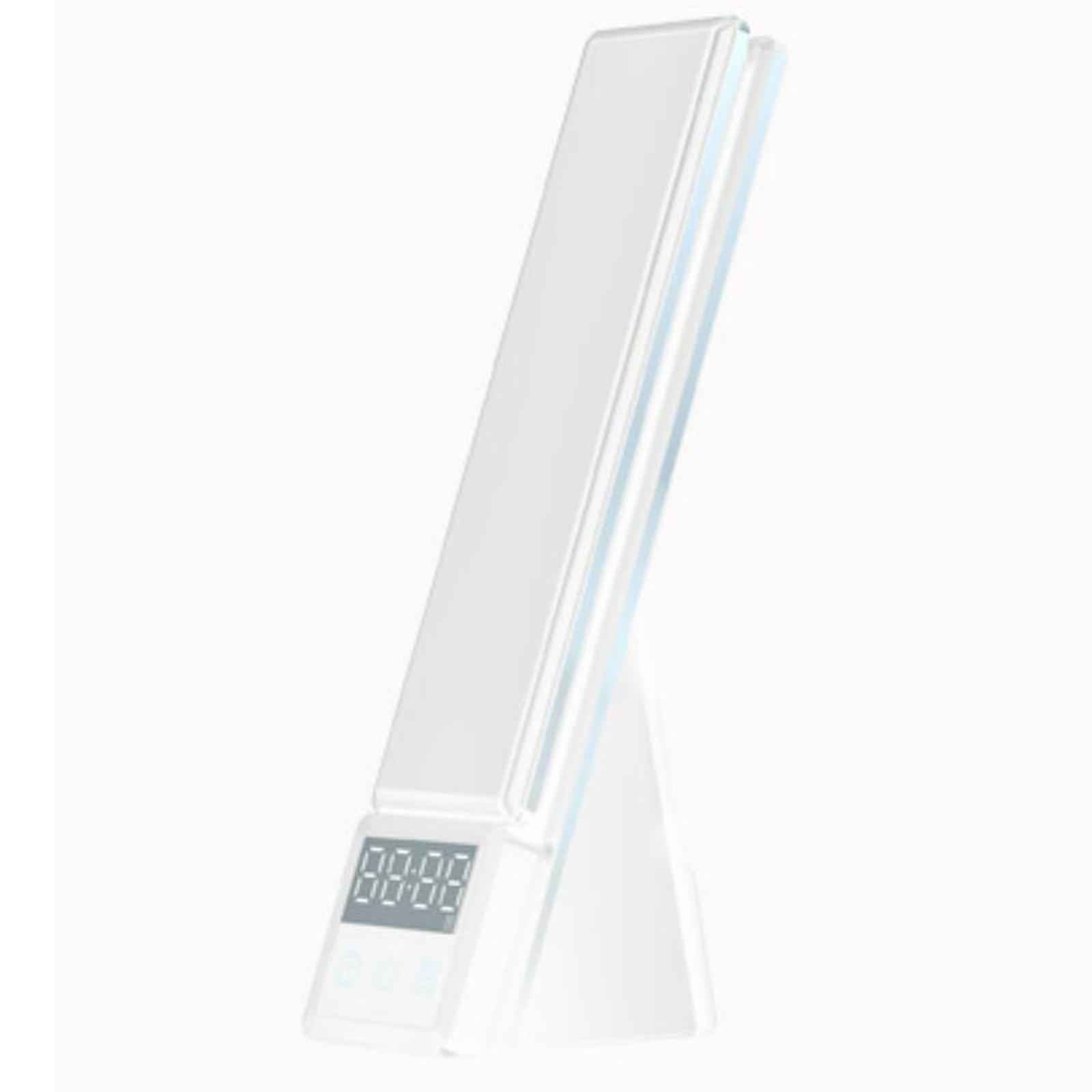 Table Lamp with USB Charger Home Reading Desk Light  Black