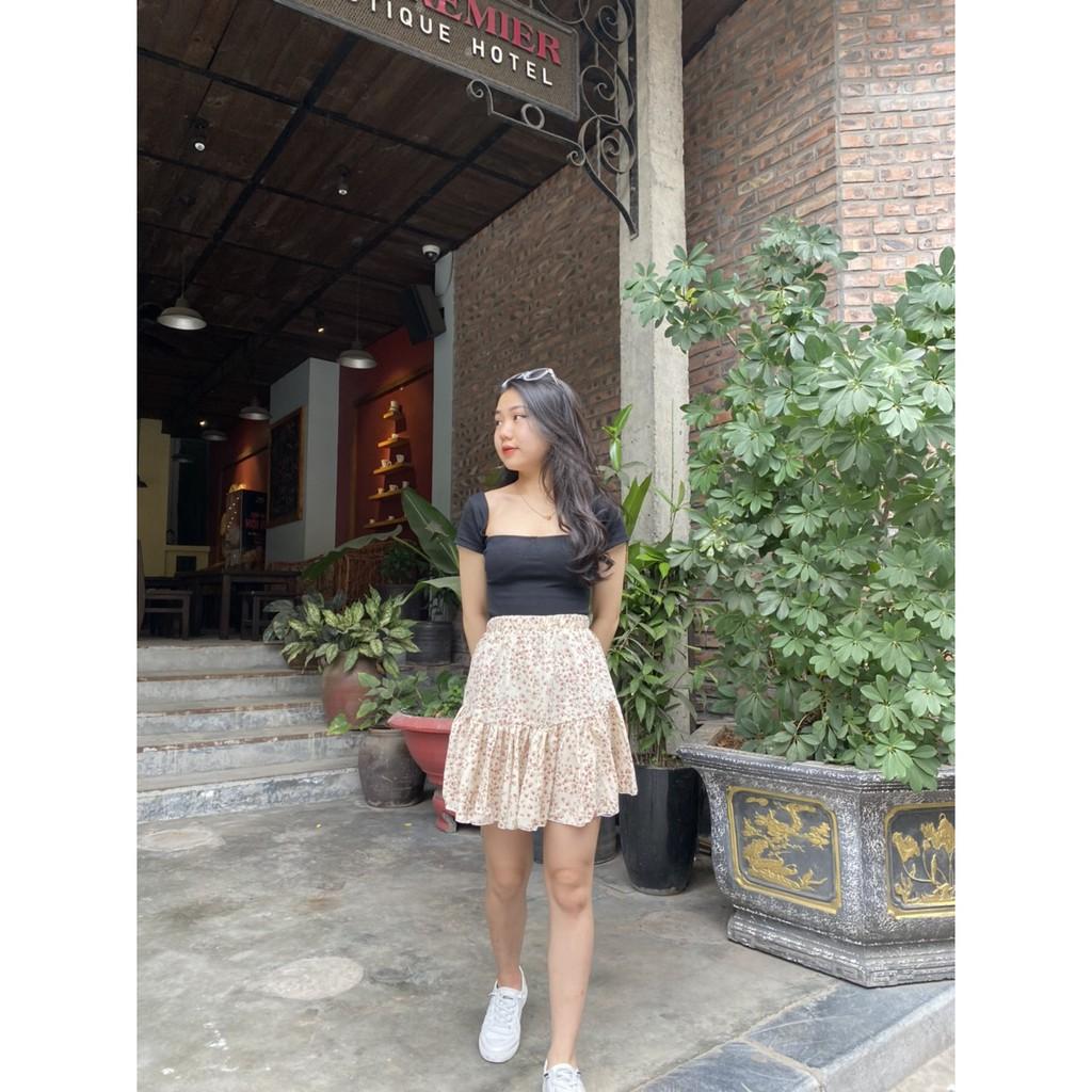 Chân Váy Chữ A Hoạ Tiết Sọc CaRô Phong Cách Vintage mua Online giá tốt   NhaBanHangcom