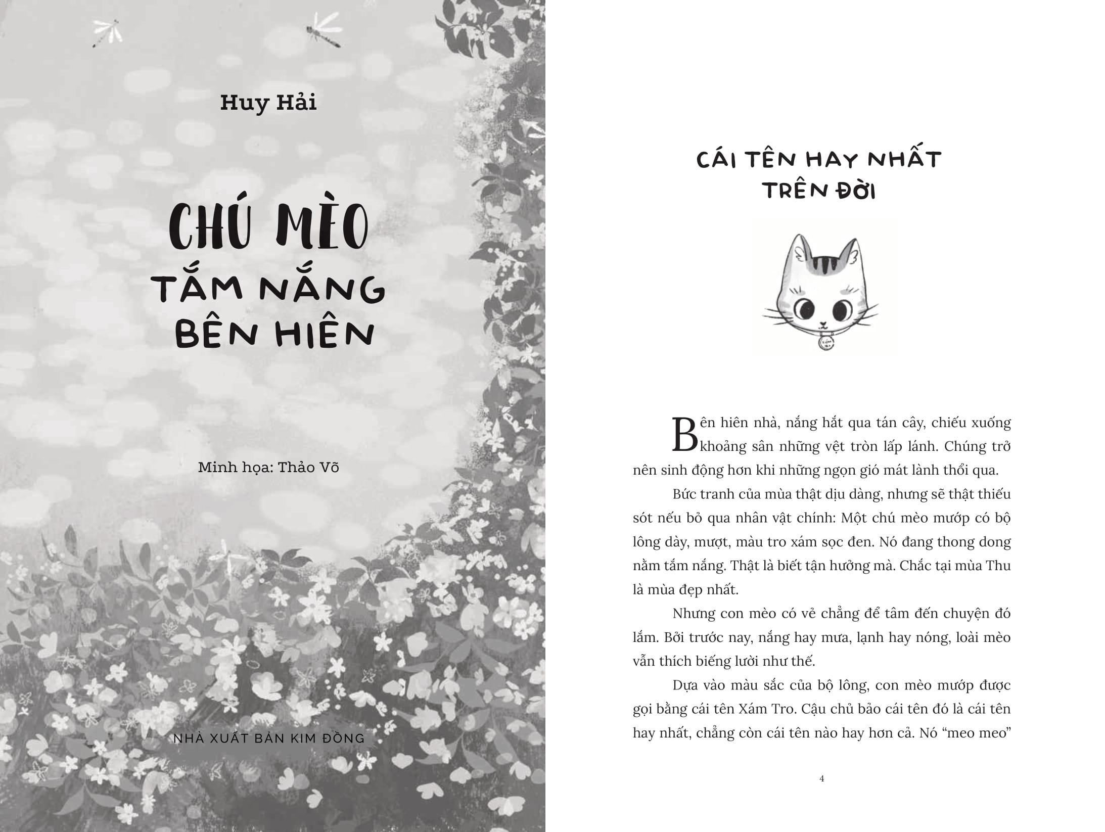 Sách - Chú Mèo Tắm Nắng Bên Hiên