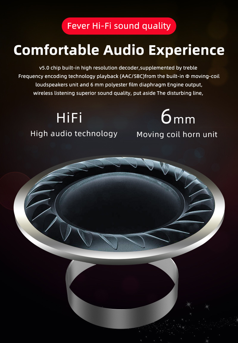 Tai nghe Bluetooth 5.0&EDR M1TWS Fullbox, tiết kiệm pin - Hàng nhập khẩu