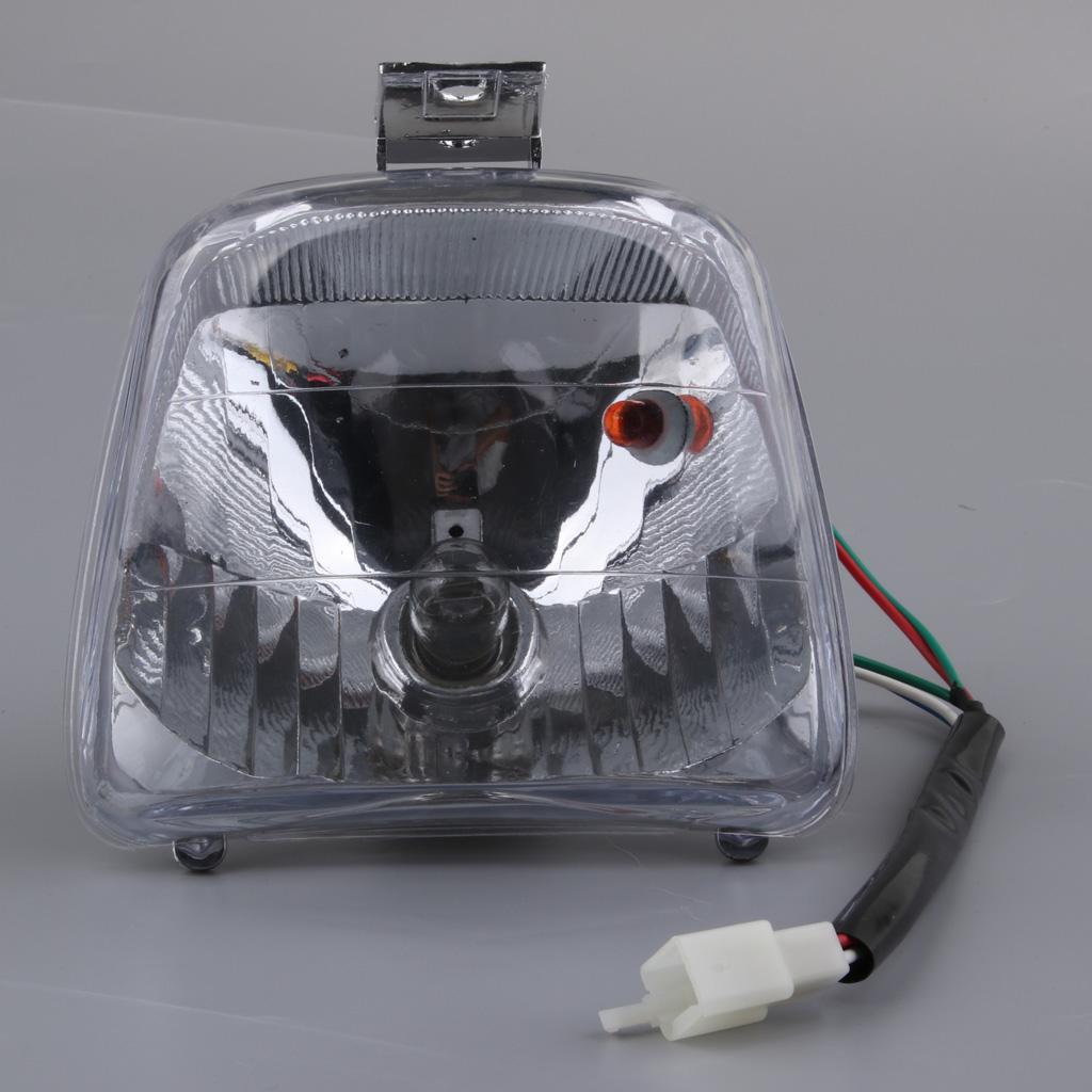 Square Headlight Lamp for 50cc 70cc 90cc 110 Chinese Scooter ATV