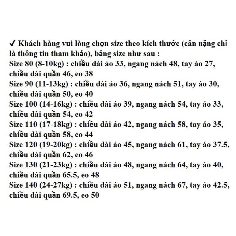 Bộ thu đông dài tay cho bé gái/ trai Ambb Kids - Hàng Trung Quốc cực đẹp