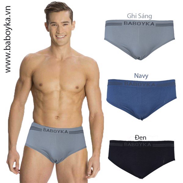 Sịp chéo nam baboyka dệt liền