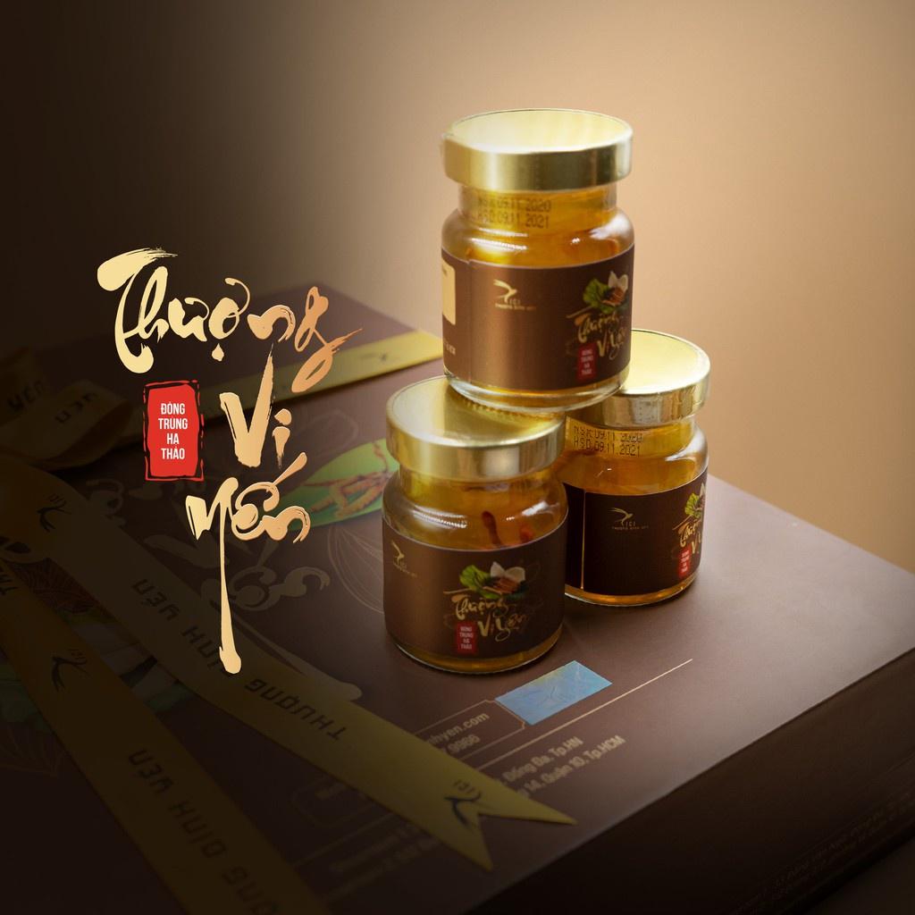 Tổ Yến Chưng Sẵn CICI THƯỢNG ĐỈNH YẾN Thượng Vy Yến Đông Trùng Hạ Thảo, Nhân Sâm Tăng Cường Miễn Dịch Hộp 1 Hũ x 70ml