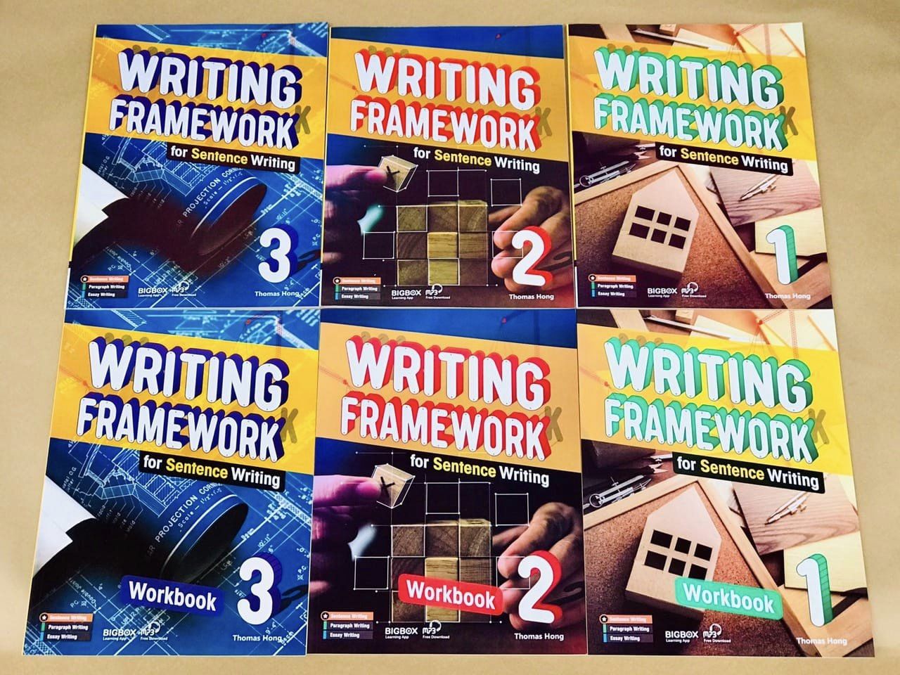 Writing Framework - 18 cuốn + File MP3 | Bản Nhập Khẩu