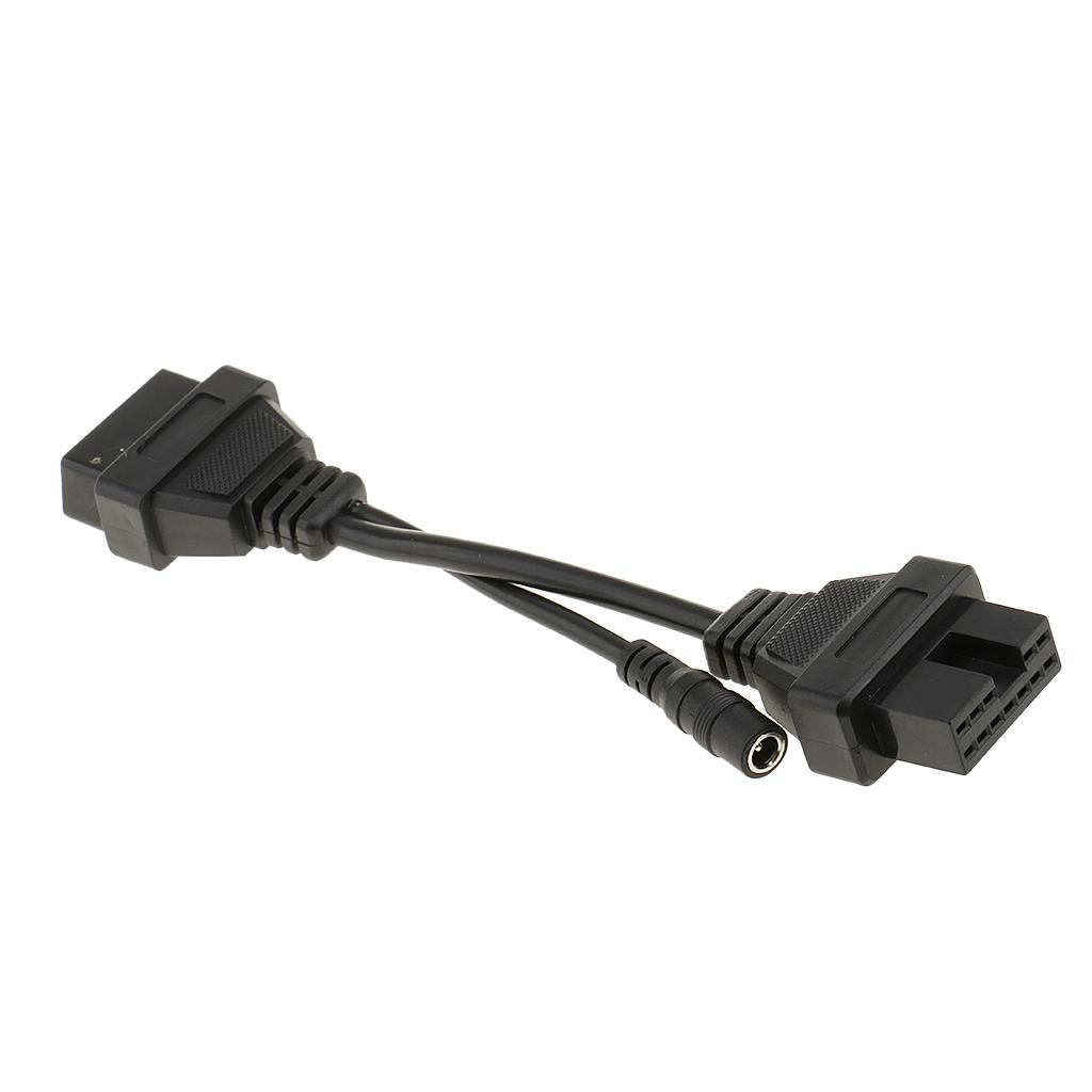 12 PIN  PIN  OBDII Adapter  Connector For