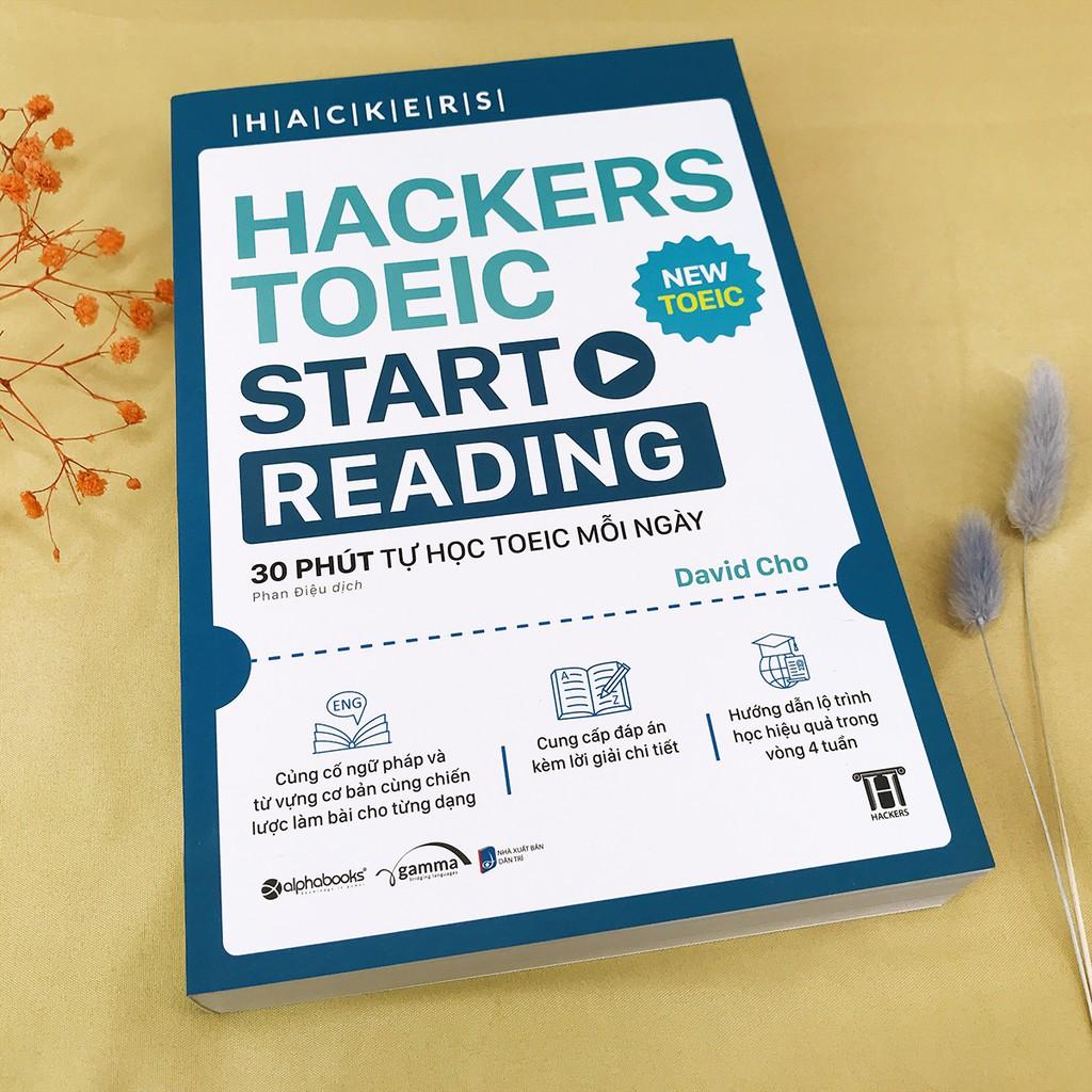 Sách - Hackers TOEIC Start: Reading