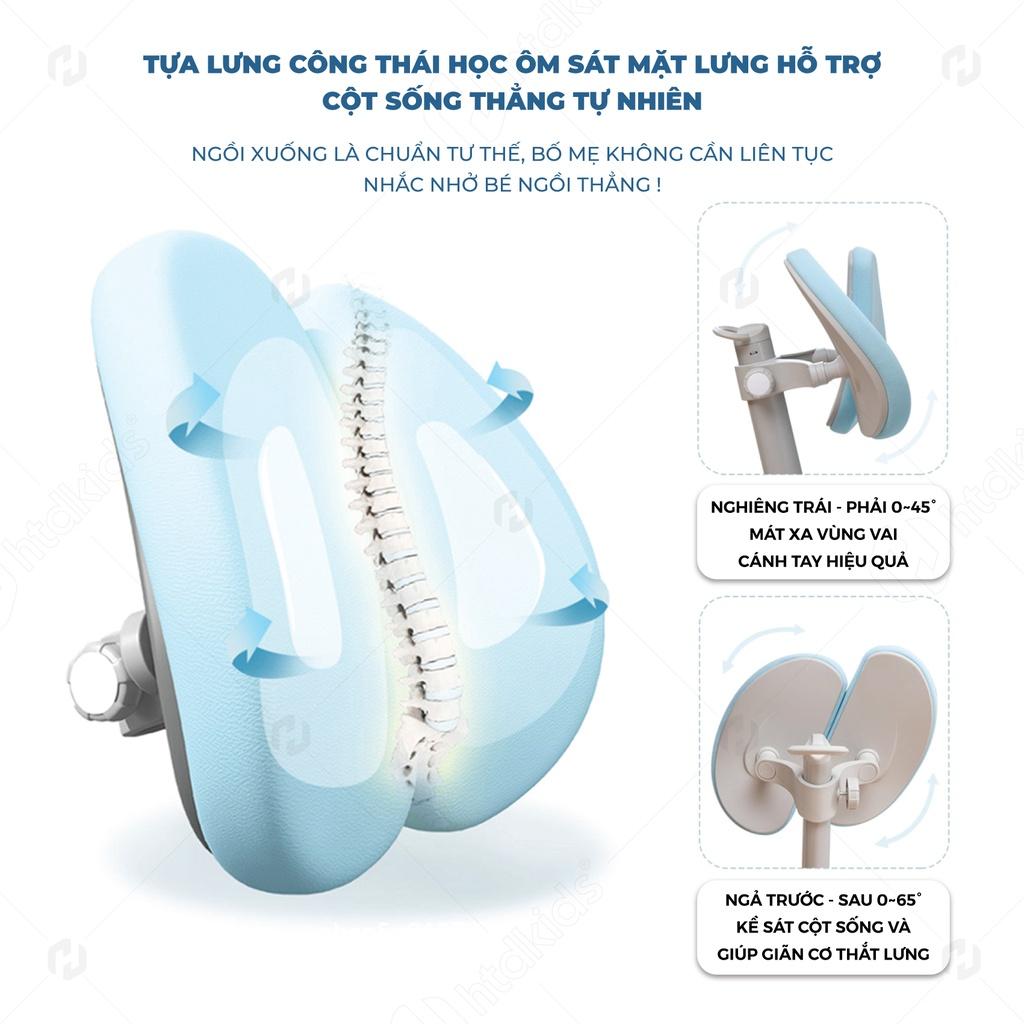 Ghế chống gù bảo vệ cột sống cho trẻ phiên bản 5D mới nhất nâng cấp gác chân thông minh