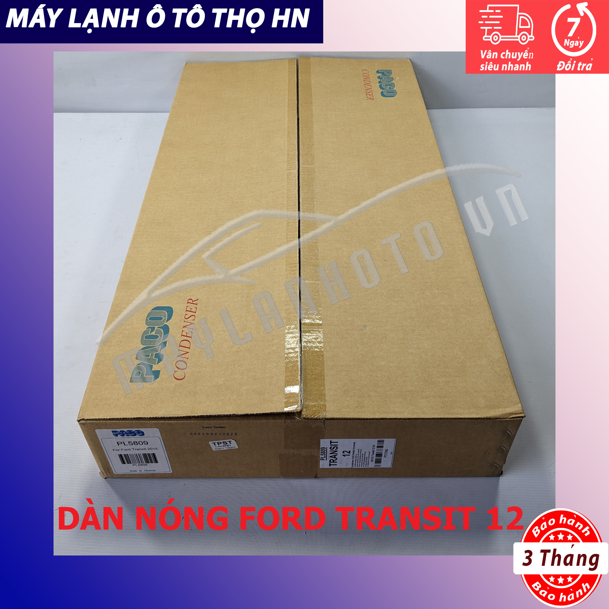 Dàn nóng Ford Transit 2012 hàng xịn Thái Lan