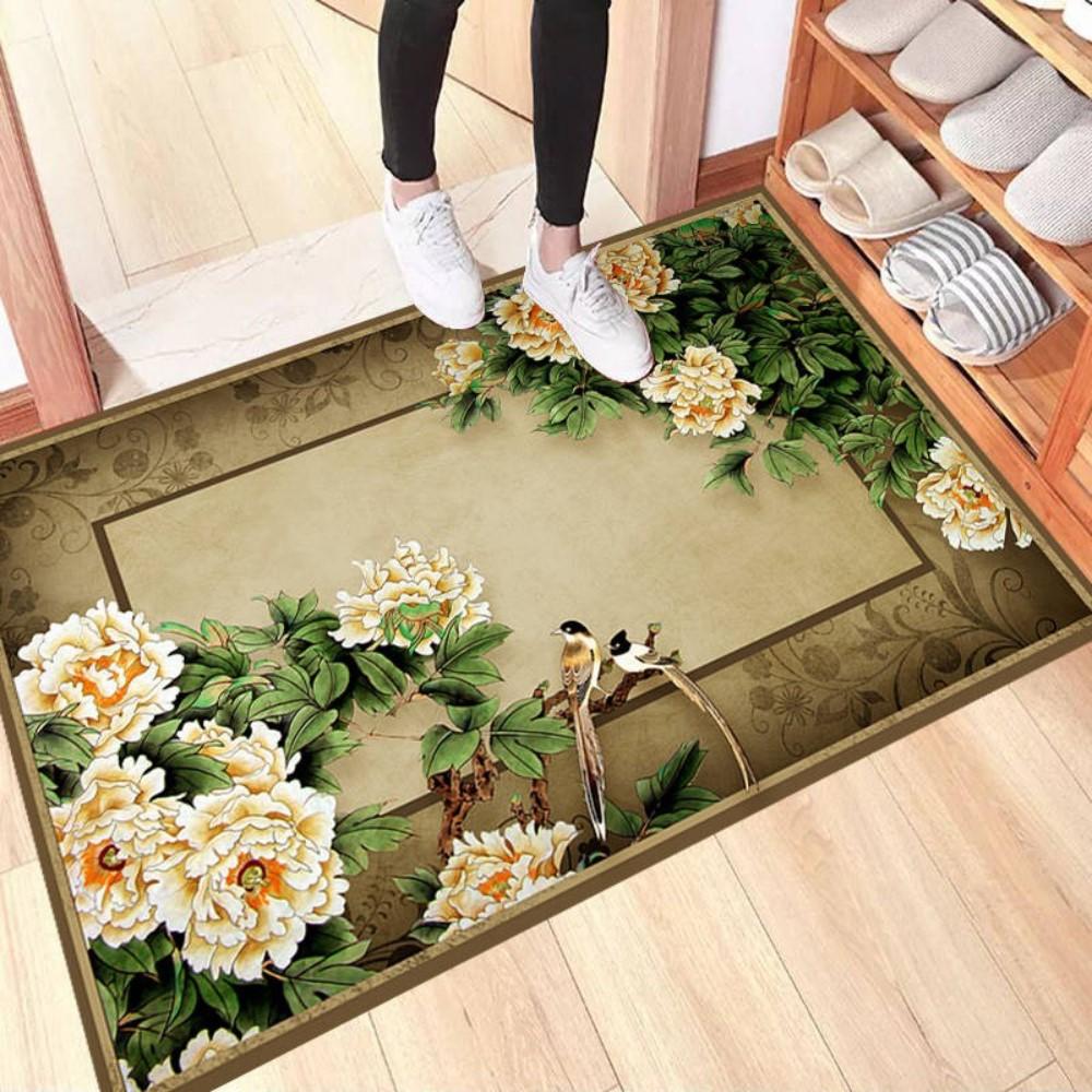 THẢM LAU CHÂN 3D THỜI TRANG CHỐNG TRƠN TRƯỢT 40x60CM