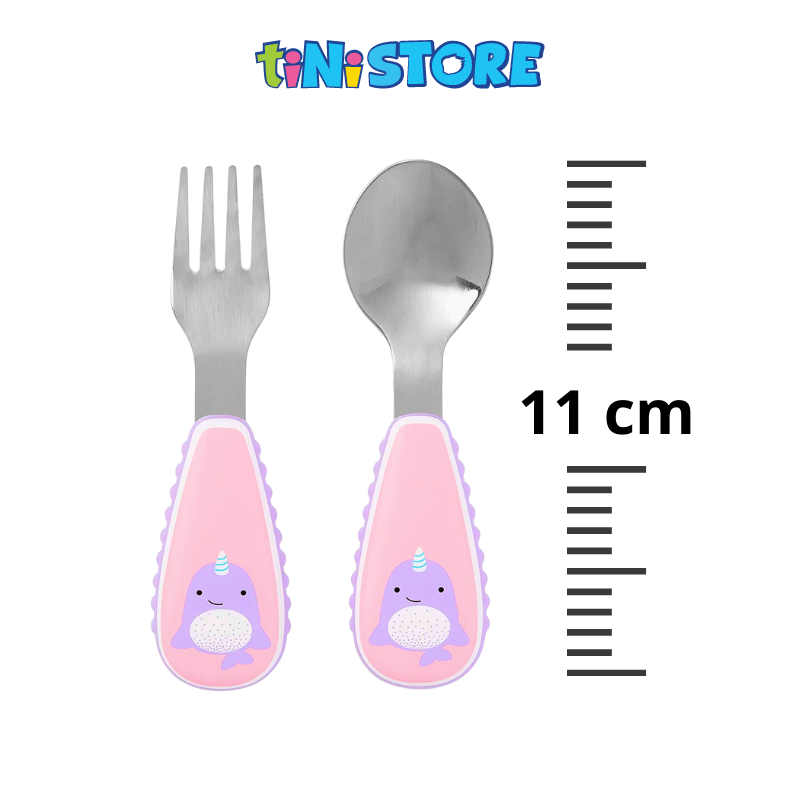 tiNiStore-Dụng cụ ăn uống cho bé Zoo Skip Hop - Kỳ lân biển 252372