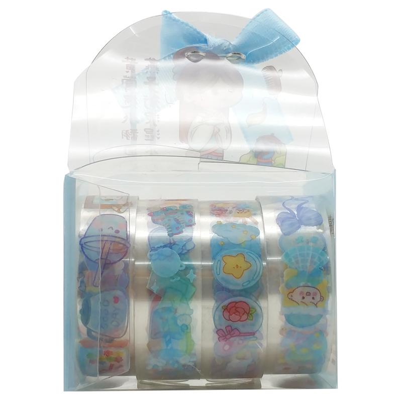Bộ Băng Keo Trang Trí SZ15-18 - Màu Xanh Biển