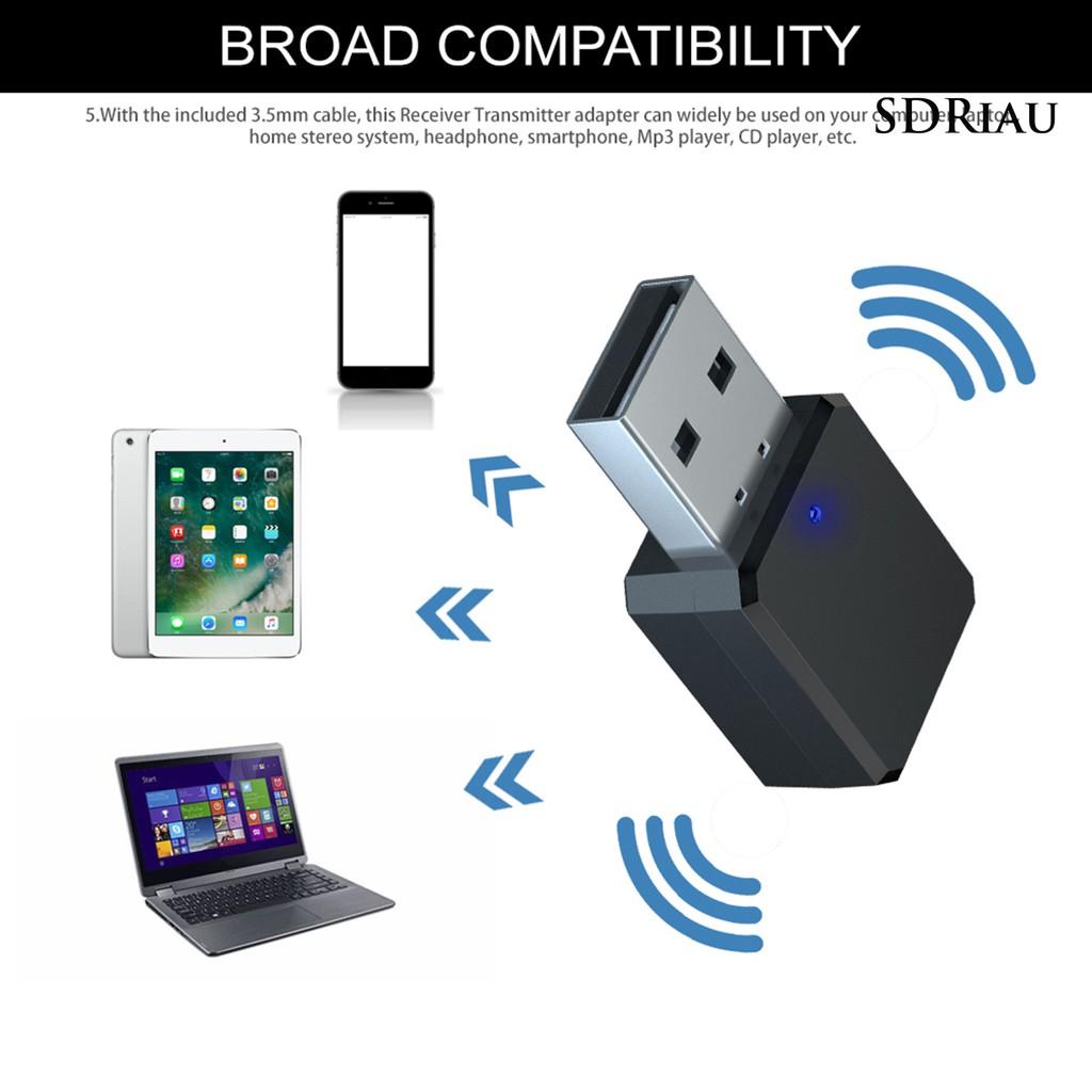 Bộ Chuyển Đổi Âm Thanh Bluetooth 5.0 Xpq330 2 Trong 1 Cho Xe Hơi