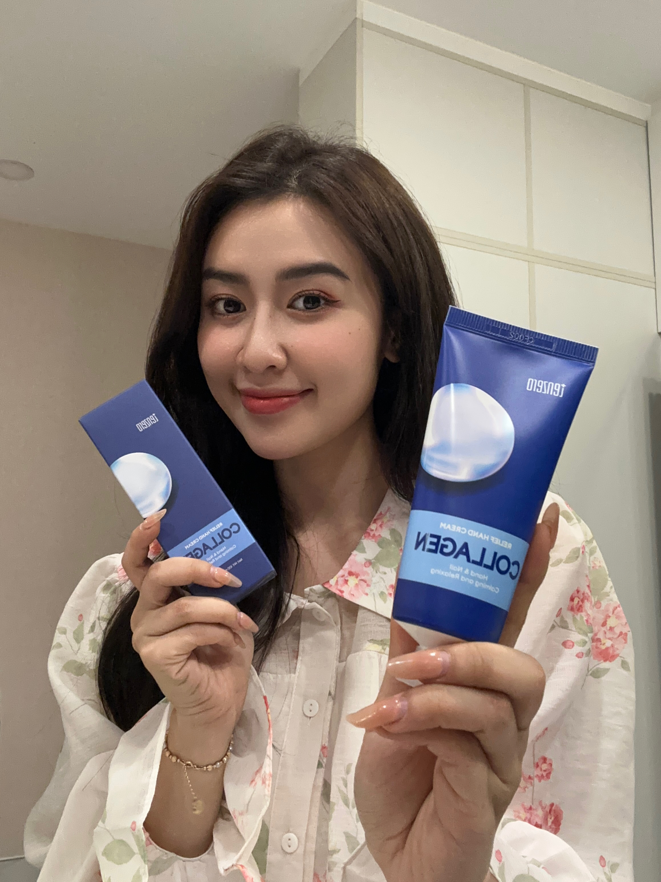 Kem dưỡng da tay Trái cây thiên nhiên Mịn Màng Tenzero Relief Hand Cream 100ml