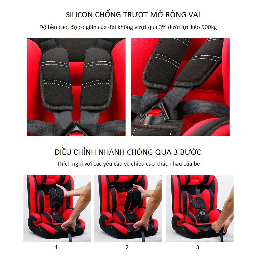ROGTZ Ghế Ngồi An Toàn Trên Ô Tô Dành Cho Bé - Hàng Nhập Khẩu