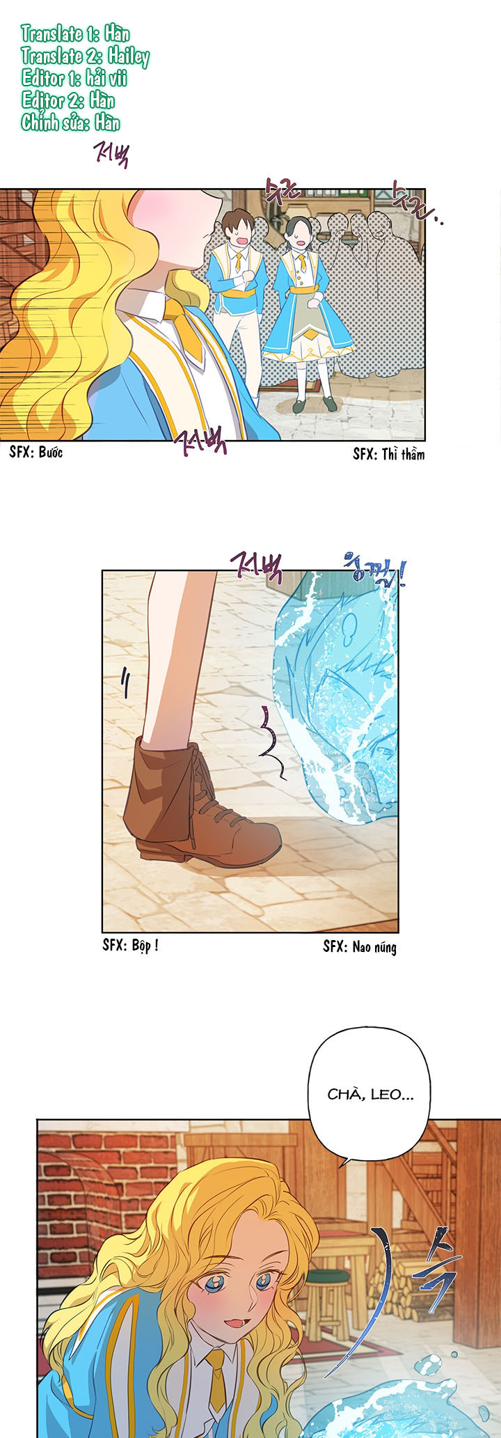 nhà nguyên tố tóc vàng chapter 25 26