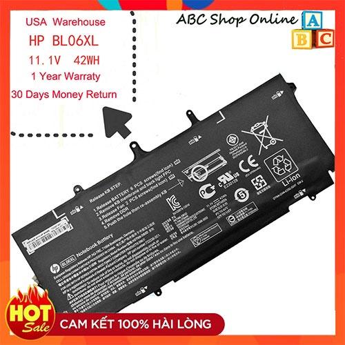 (42Wh) PIN Dùng Cho Laptop HP BL06XL, HP HSTNN-DB5D, HSTNN-W02C, Elitebook Folio 1040 G1,1040 G2, 722236-2C1, 722236-171, HSTNN-IB5D