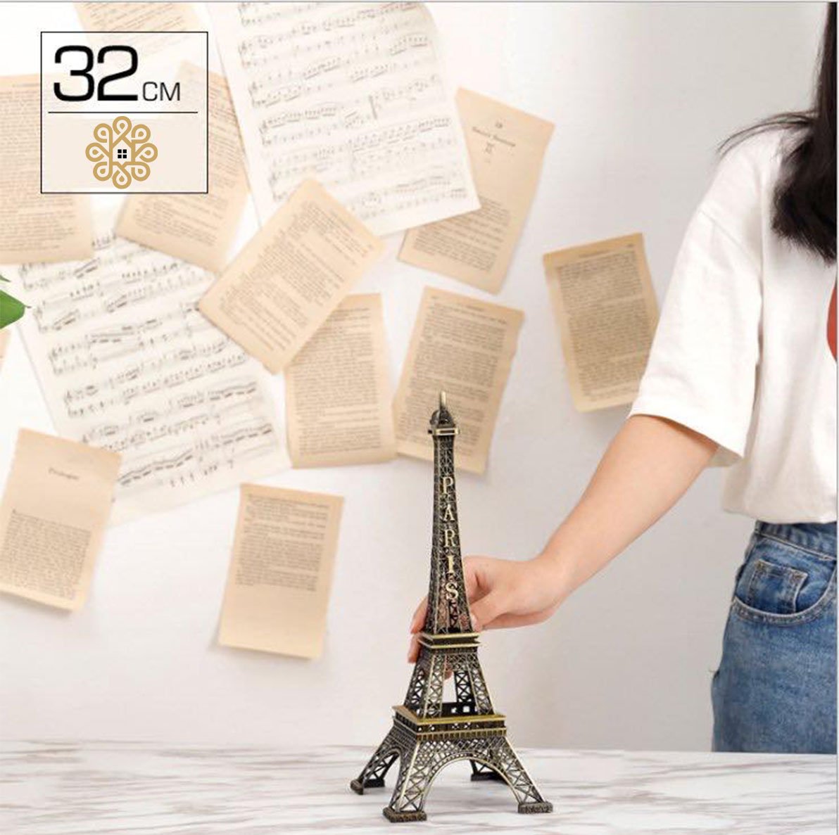 Tháp Eiffel - Mô Hình Trang Trí Nghệ Thuật